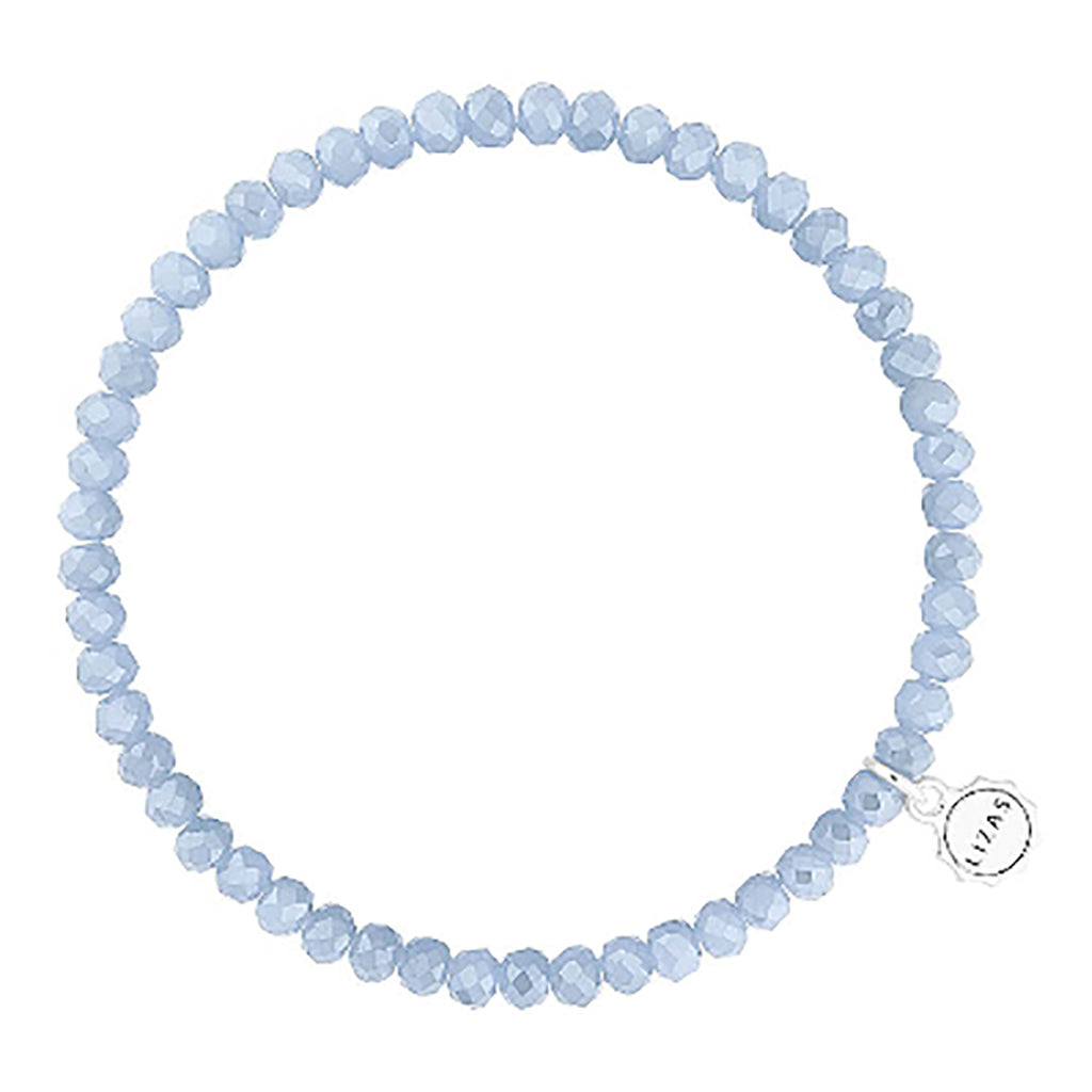 Lizas Knoxville 4mm Crystal Bracelet- Light Blue – J. Spencer