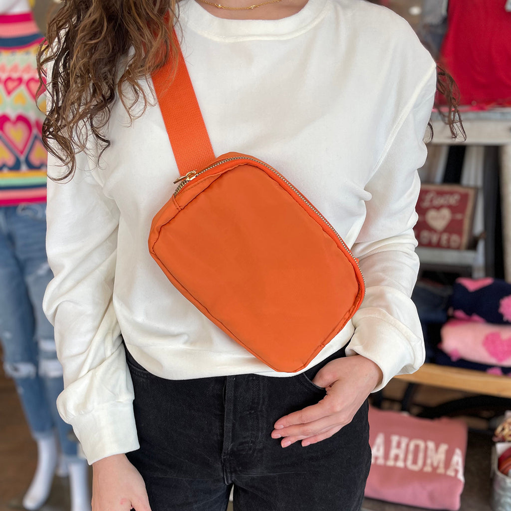 Nylon Belt Bag Orange – J. Spencer