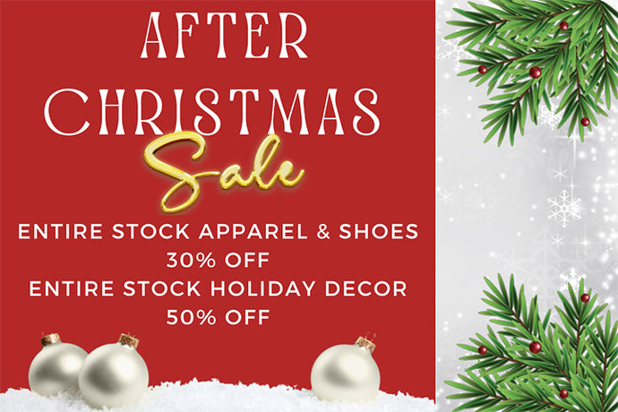 After Christmas Savings