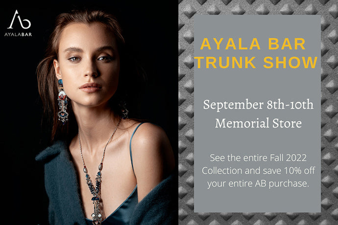 Ayala Bar Fall 22 Trunk Show