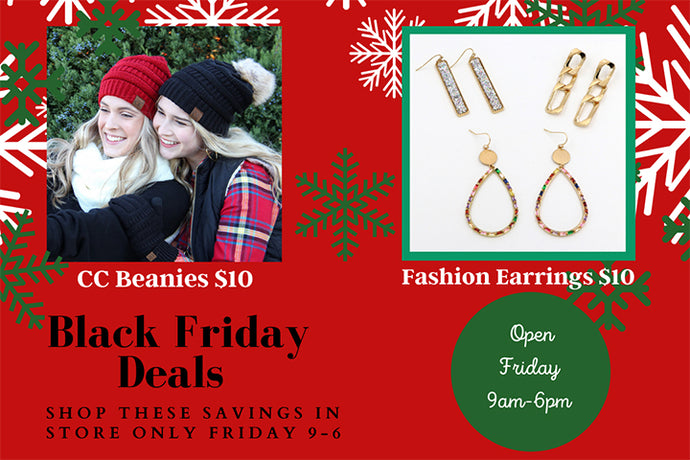 Black Friday Deals Start at 9:00am Friday