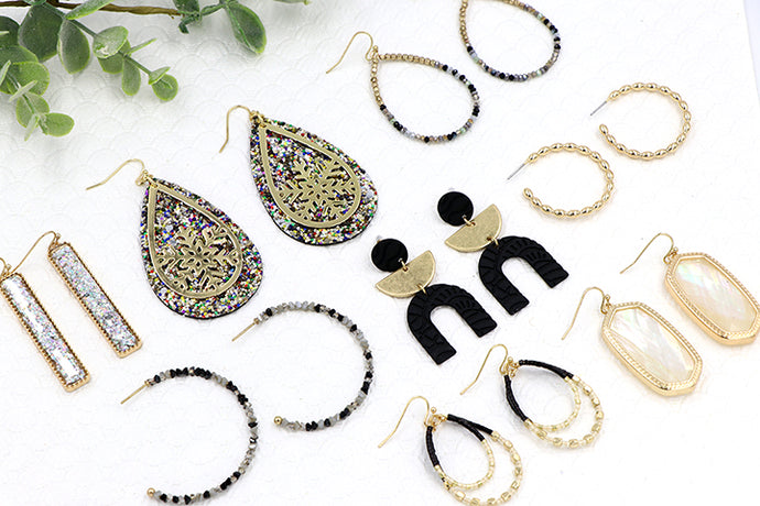 Entire Stock Fashion Earrings Only $10