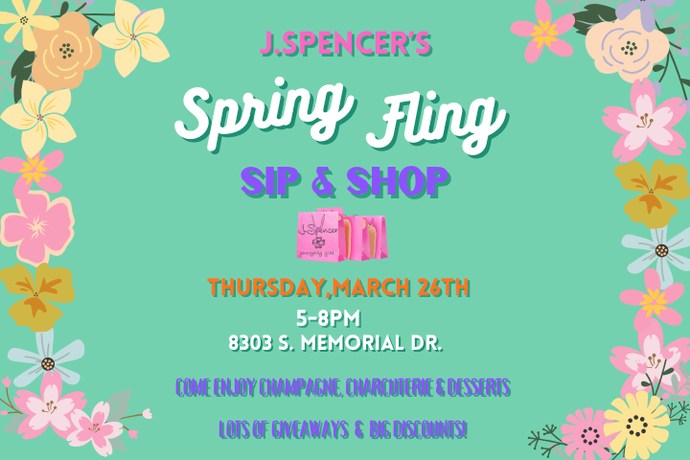 Spring Fling Sip & Shop