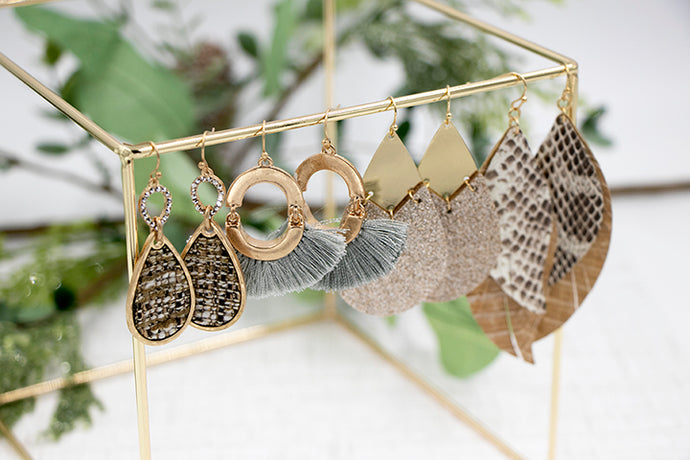 Entire Stock Fashion Earrings Only $8