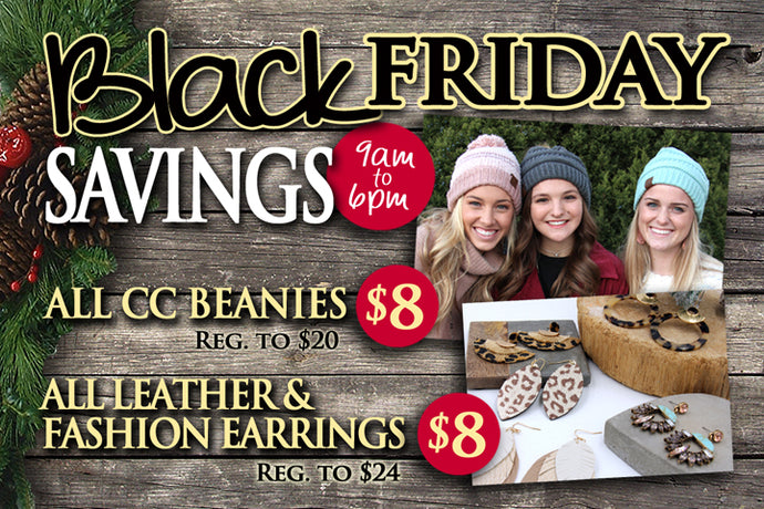 Black Friday Savings