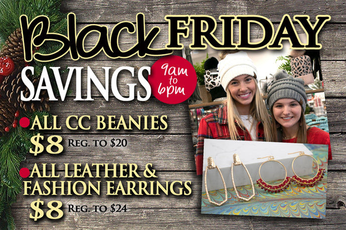 Black Friday Savings