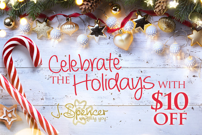 Save $10 on Holiday Shopping