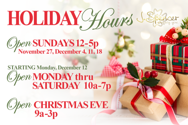 Holiday Hours 2022