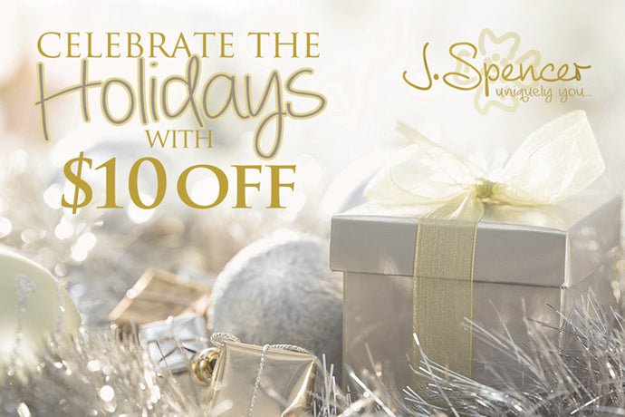Save $10 on Holiday Shopping