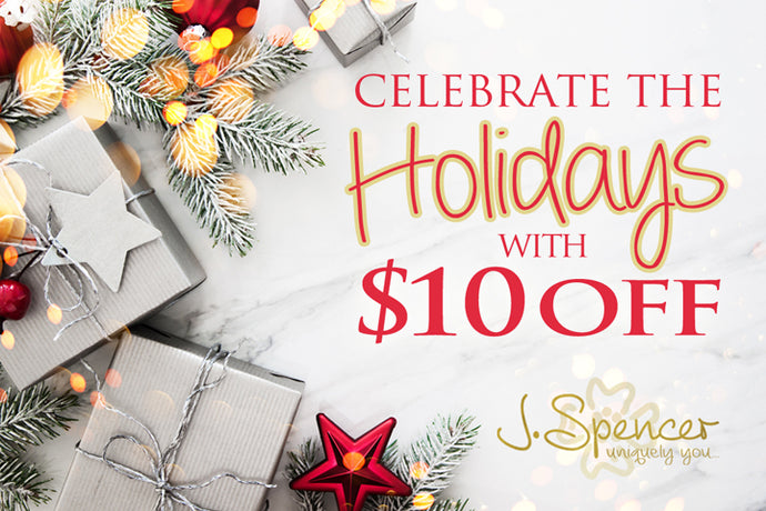 Save $10 on Holiday Shopping