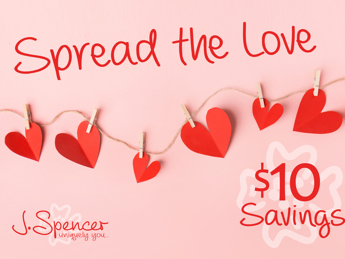 Spread the Love $10 Savings