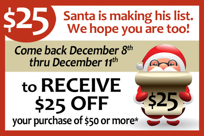 Time to Redeem Santa Bucks