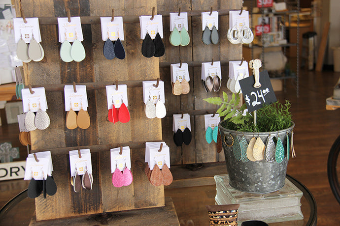 Trend Alert: Leather Earrings