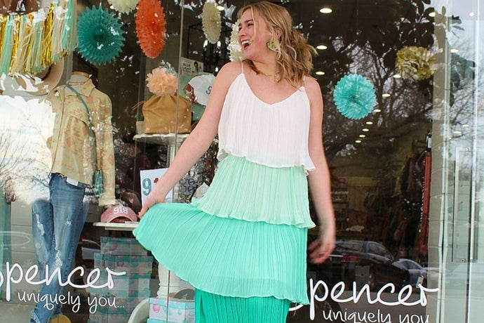 Midi Dresses Are in the House