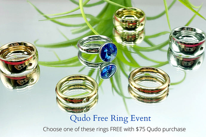 Free Qudo Ring with $75 Qudo Purchase