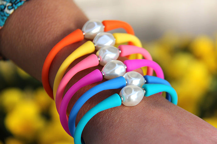 Happy Easter Savannah Silicone Bracelets