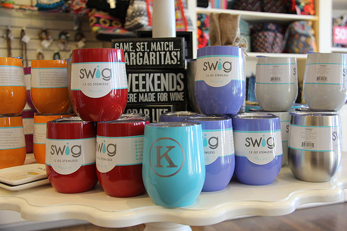 Swig Wine Glasses Back in Stock