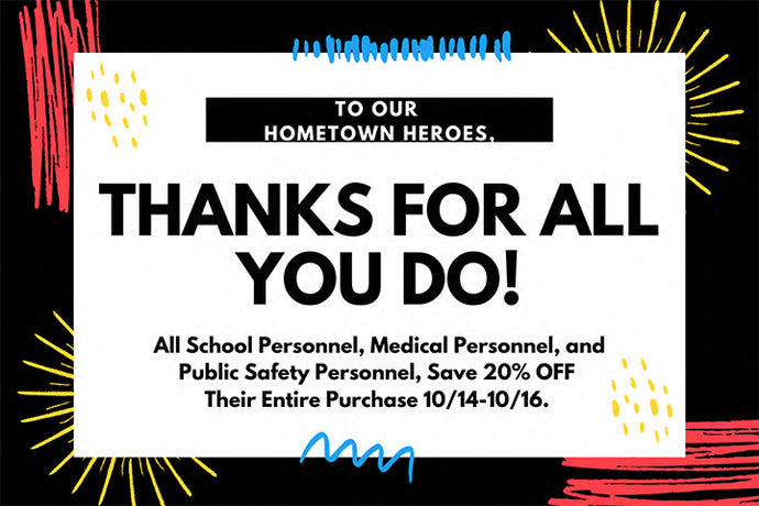We Are Celebrating Hometown Heroes