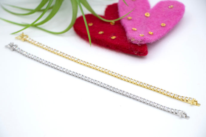 Give Her a Tennis Bracelet for Valentine's Day