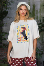 ee:some Soft Washed Weenies Graphic Top in Bone