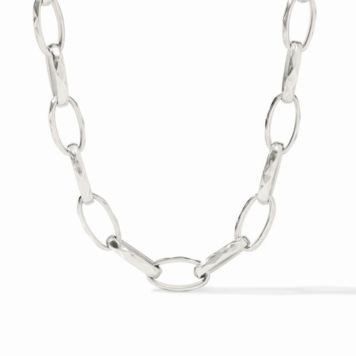 Julie Vos Solara Link Necklace Silver