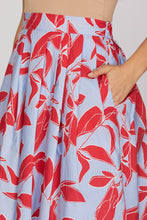 She + Sky PRINTED MIDI SKIRT
