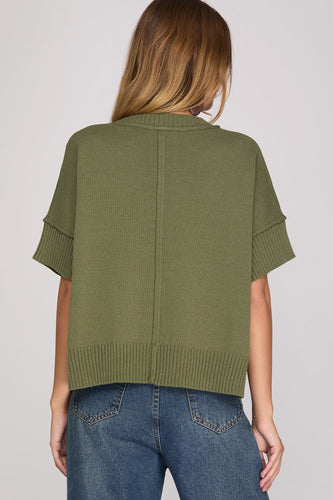 Rebekah Sweater in Olive
