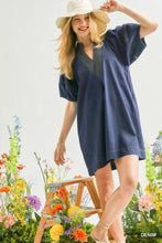 Umgee Denim Mini Dress