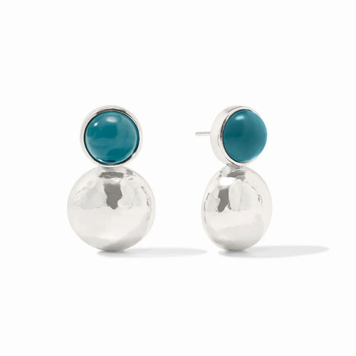 Julie Vos Solara Midi Earring-Montana Blue