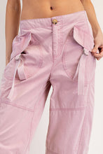 ee:some Flap Pocket Cargo Jogger Pants in Vintage Rose