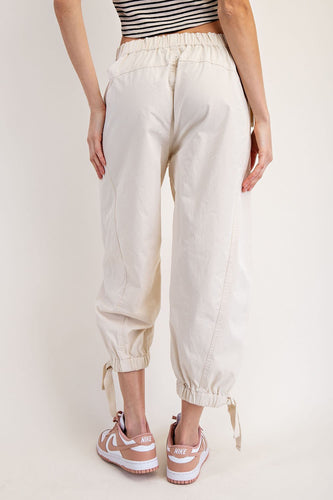 ee:some Flap Pocket Cargo Jogger Pants in Bone