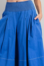 ee:some Flared Wide Culotte Pants in Royal Blue