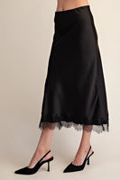 The Clarissa Skirt in Black