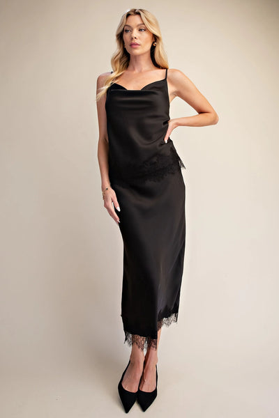 The Clarissa Skirt in Black