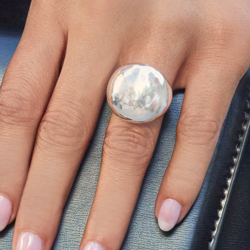 Julie Vos Solara Ring Silver