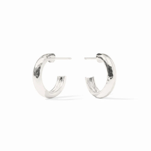 Julie Vos Silver is Havana Hoop -Small