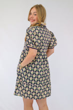 The Kinley Dress in Navy