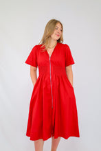The Heidi Dress in Red