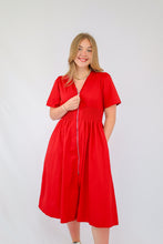 The Heidi Dress in Red