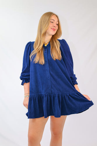 The Courtney Dress in Navy