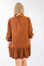 The Courtney Dress in Brown