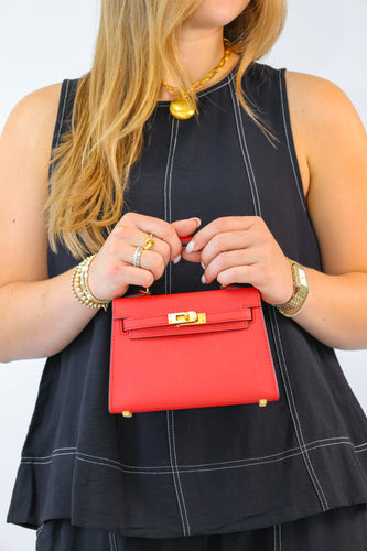 Gameday Luxe The Jana Bag-Red