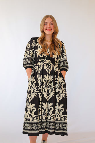 The Lunna Dress in Black