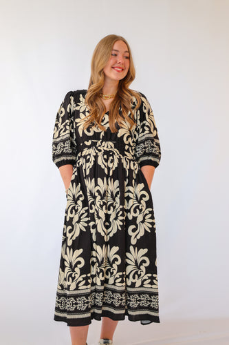 The Lunna Dress in Black