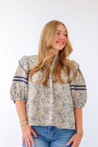 The Dana Top in Navy