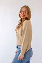 The Chasity Cropped Sweater Top