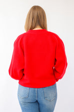 The Gabby Sweater in Red