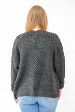 The Sarah Open Front Cardigan in Black