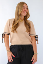 The Tina Sweater in Taupe