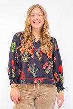 Umgee The Rylee Top in Black Mix